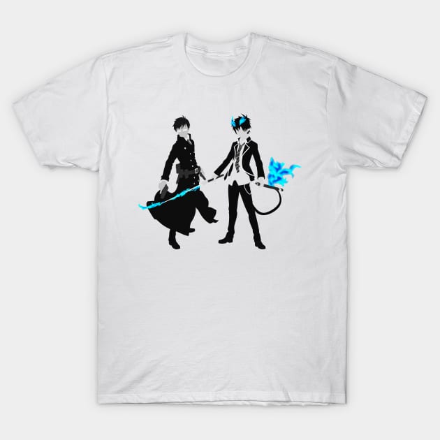 Blue Exorcist T-Shirt by Kaztiel